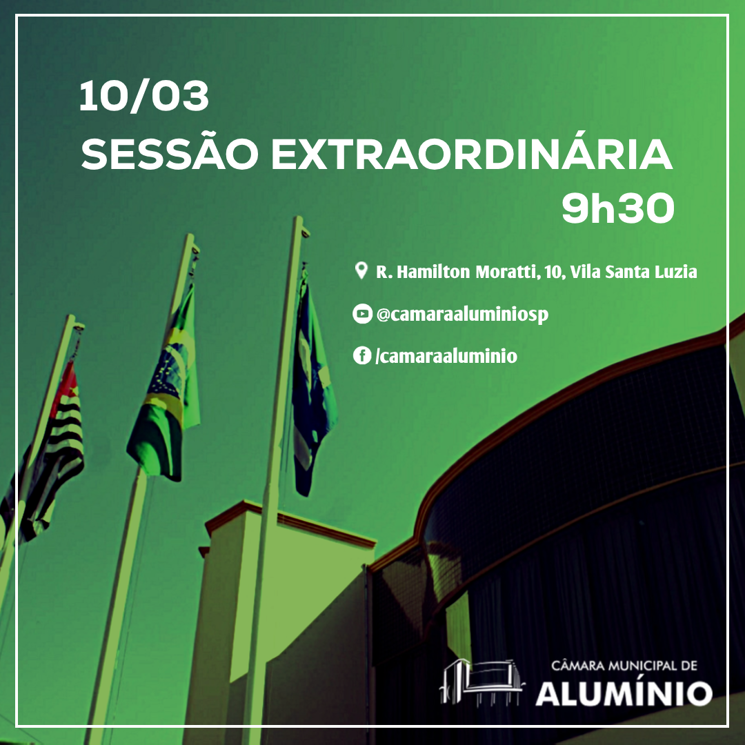 DIRETOR DE TRANSPORTES É CONVOCADO PARA SESSÃO EXTRAORDINÁRIA