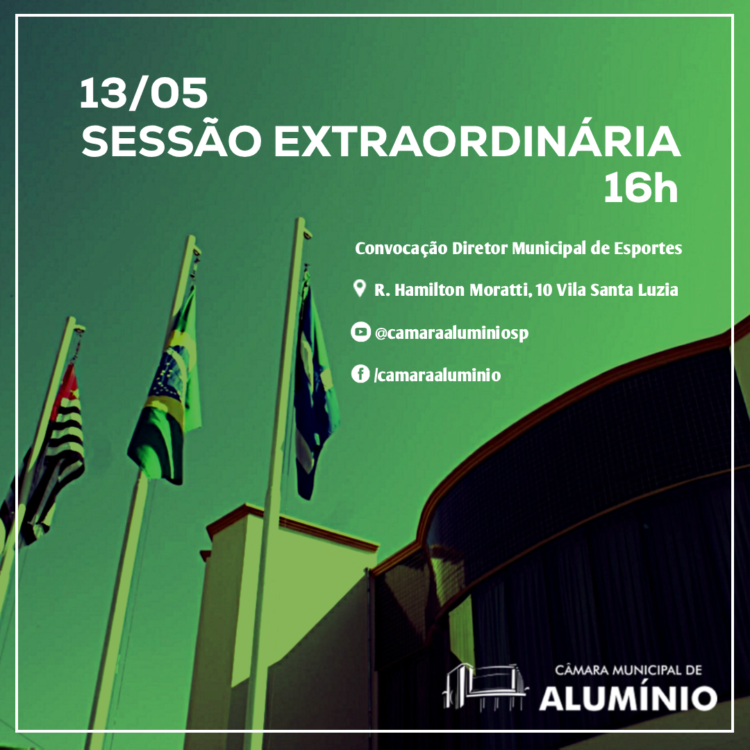 CÂMARA REALIZA SESSÃO EXTRAORDINÁRIA COM DIRETOR DE ESPORTES